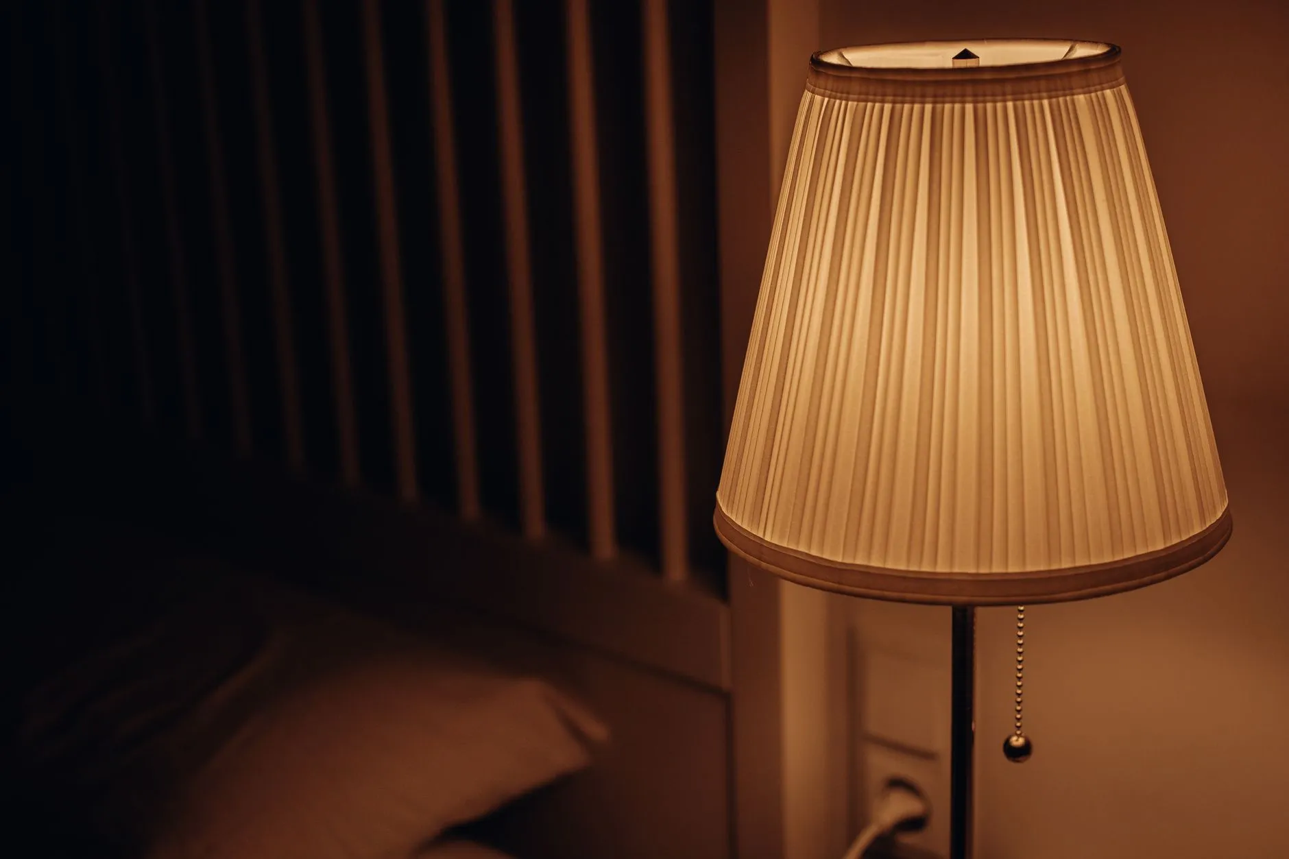 lampe de chevet la nuit