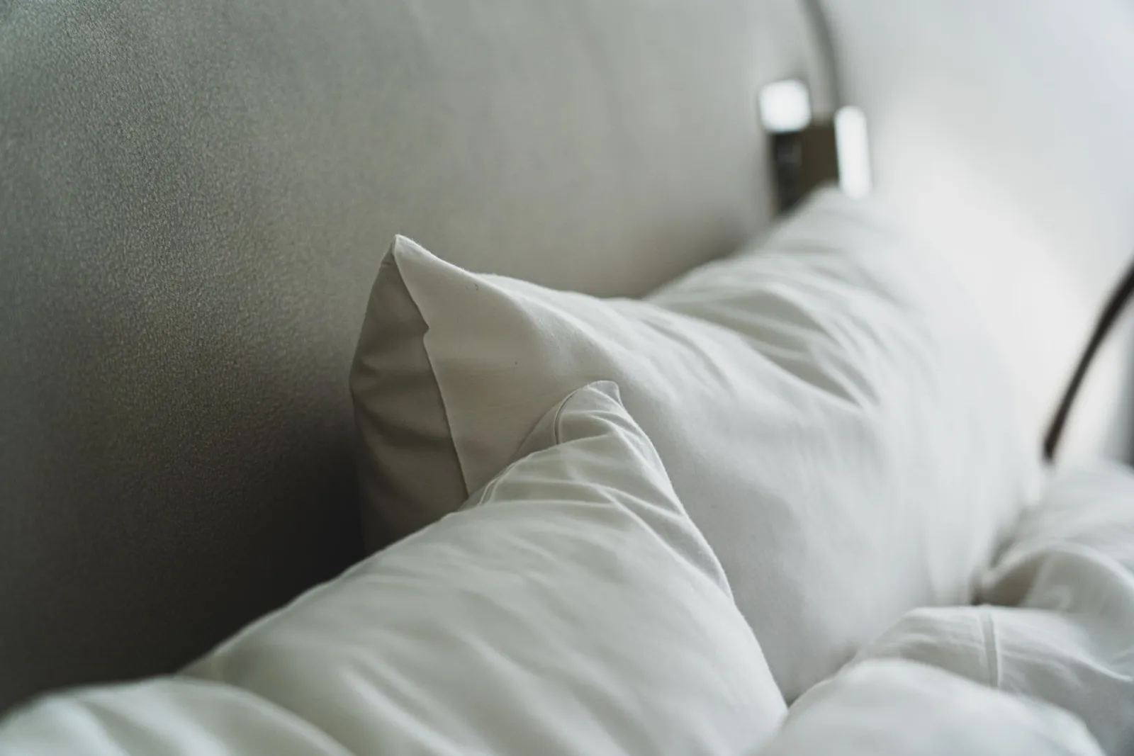 gros plan sur une housse de couette