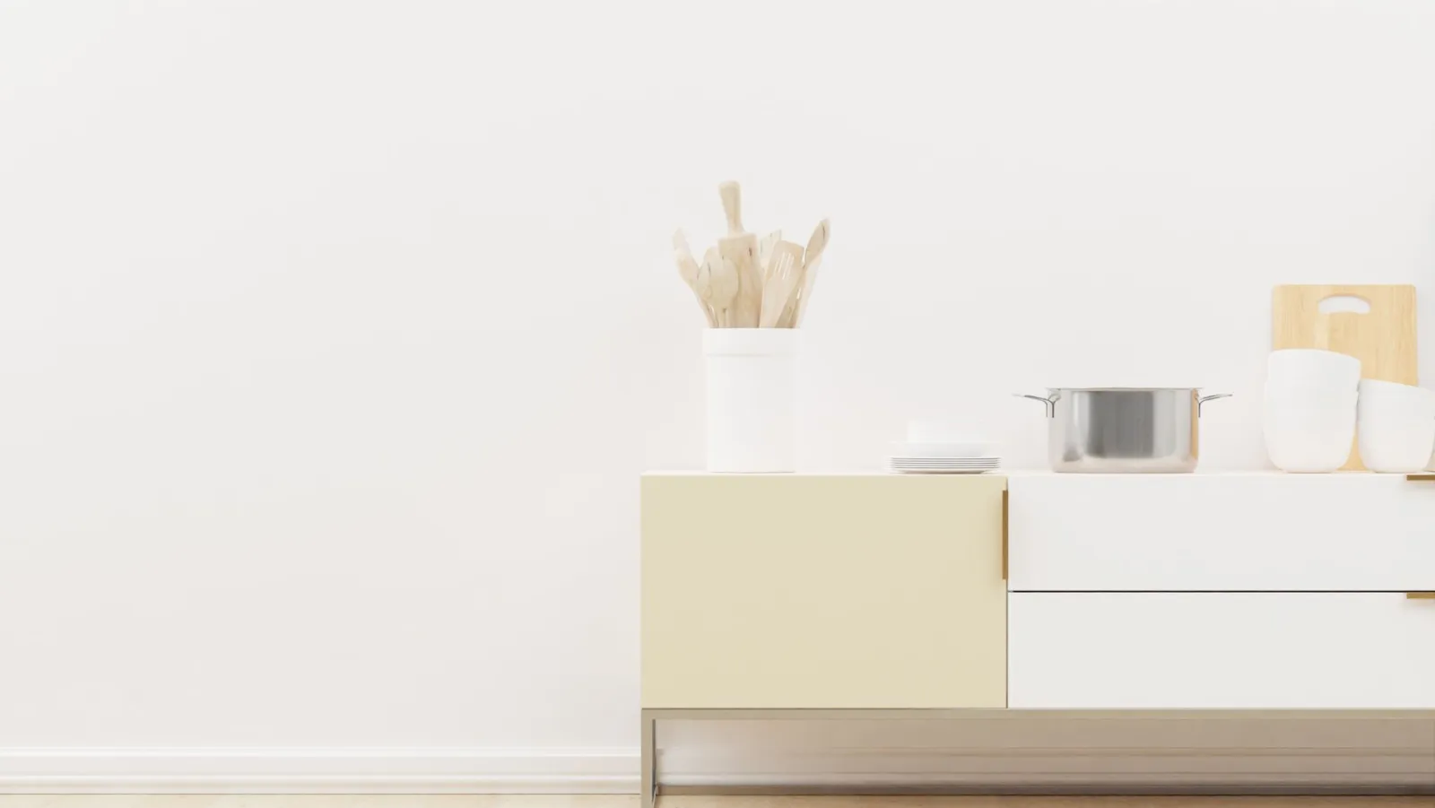 friteuse à air sur le plan de travail